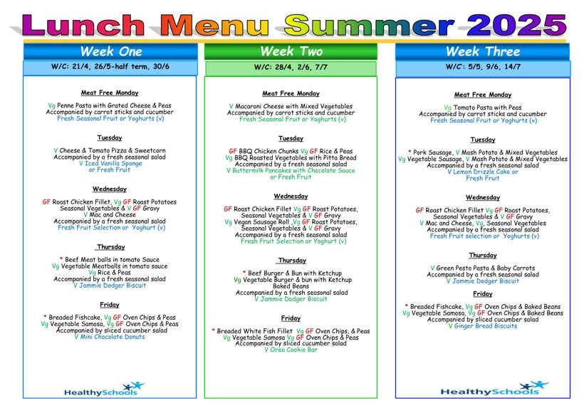 Menu Summer 2025 1